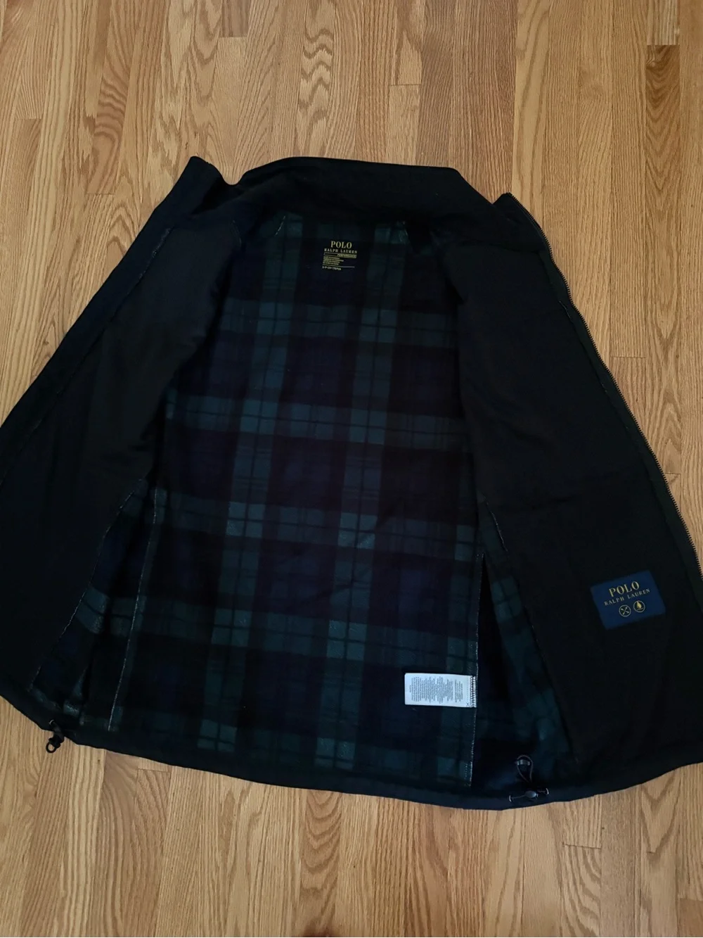 Men's Navy Performance Vest with Zip Pocket - Polo by Ralph Lauren Sz S